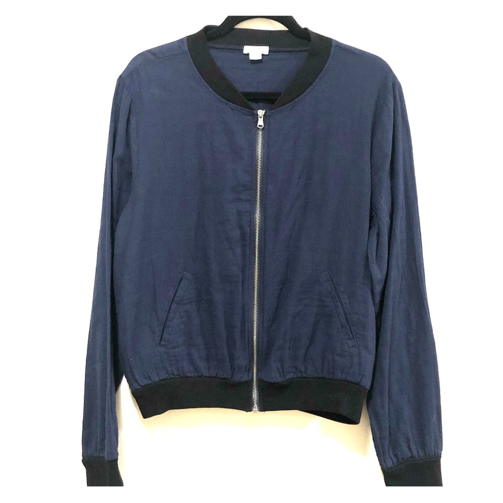 Lightweight Cotton Bomber Jacket